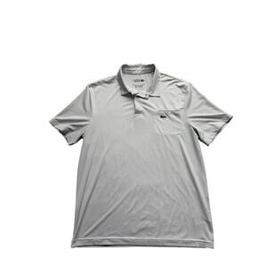 Lacoste Sport Performance Polo Shirt Striped Black White Men’s Large